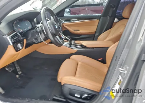 2021 BMW 530 I из США, поврежденный, VIN WBA53BH0XMWX19740